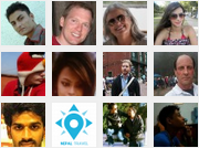 Nepal travel community members